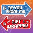 Holiday/Christmas 2.0 Prop - (Gift Wrapped/To: You From: Me)