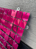 Hot Pink Shimmer Wall - FREE WORLDWIDE SHIPPING!!