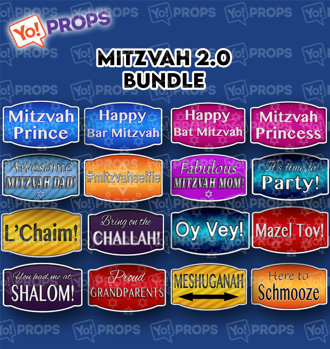 Mitzvah 2.0 Prop - L' Chaim! / Bring on the Challah! Prop