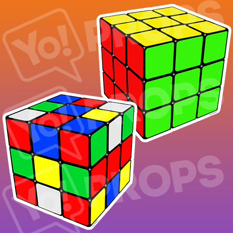 Retro - Rubik’s Cube Prop