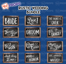 Rustic Wedding Bundle of 6
