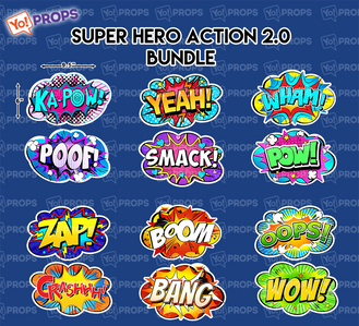 Super Hero Action 2.0 Bundle of 6