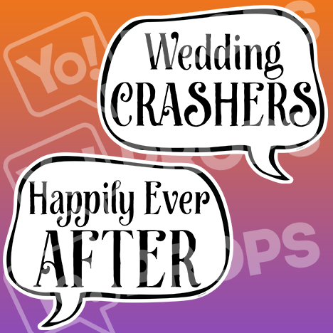 Wedding Speech Prop – “Wedding Crashers / Happily Ever After”