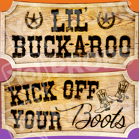 Western Prop – “Lil’ Buck-A-Roo / Kick Off Your Boots”