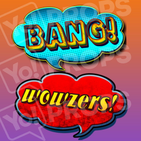 Comic Book -Bang! / Wowzers Prop