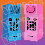 Retro 80's and 90's Prop - Cell Phone