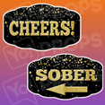 New Years Phrases - Sober / Cheers