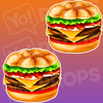 Oversized Food Prop - Hamburger