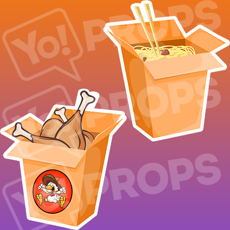 Prop - Chinese Bucket / Fried Chicken