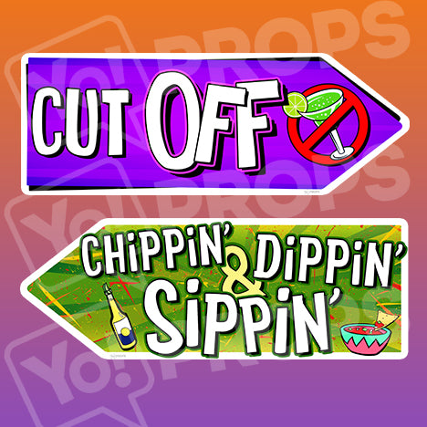 Fiesta Signs - Cut Off / Chippin', Dippin', & Sippin'