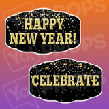 New Years Phrases -Happy New Year / Celebrate