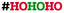 #HoHoHo Hashtag
