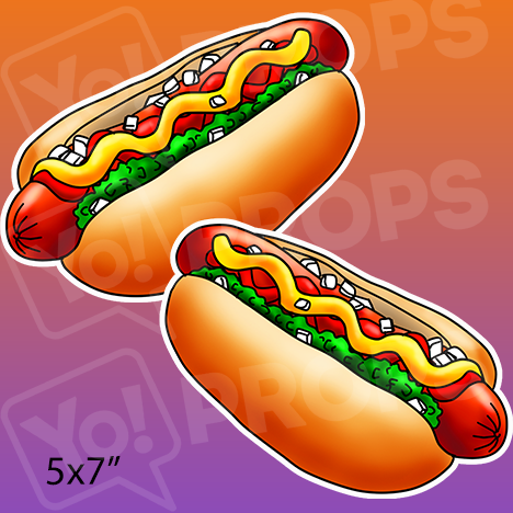 Food 2.0 Prop - Hot Dog