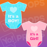 Baby Shower Prop - Onesie