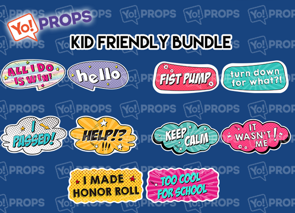 A Set Of (5) Signs – Kid Friendly Bundle