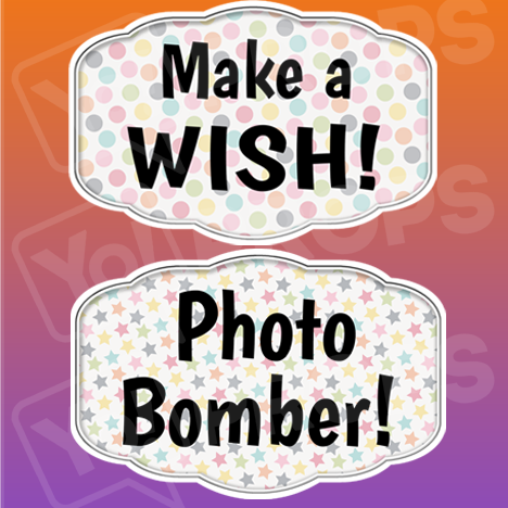 Make a Wish!/ Photo Bomber!
