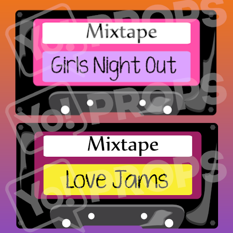 Retro - Mix Tape (pink/red)