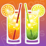 Cocktails Galore! Prop - Orange Garnish Cocktail