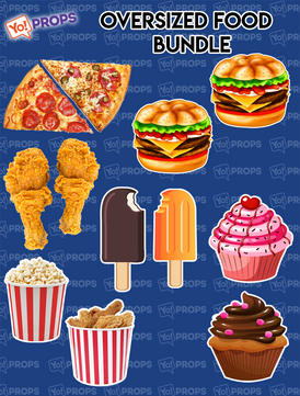 Oversized Food Bundle of (6)