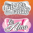 Quinceanera Prop - Quieres Balilar? / Te Amo