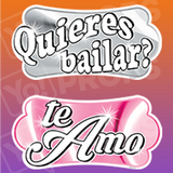 Quinceanera Prop - Quieres Balilar? / Te Amo