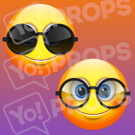 Round Glasses Emoji