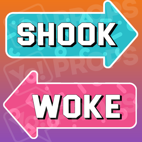Shook / Woke Arrow