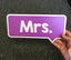 Wedding Arrow Prop - Team Groom & Mrs.