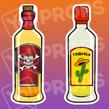 Fiesta Props – Tequila / Poison Bottle