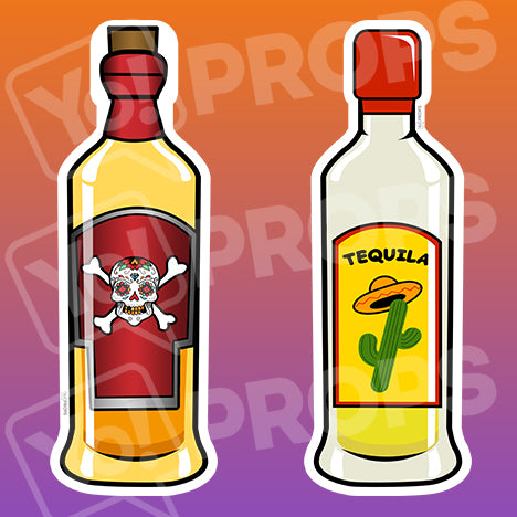 Fiesta Props – Tequila / Poison Bottle