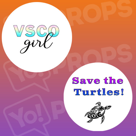 VSCO Girl/ Save the Turtles!