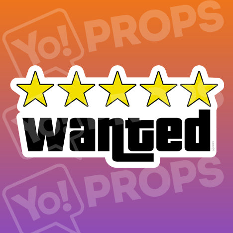 Wanted Five Stars Prop