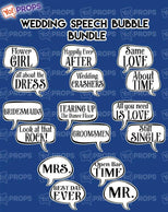 Wedding Speech Bubble Bundle of 8