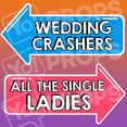 Wedding Arrow Prop - Wedding Crashers/All The Single Ladies