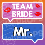 Wedding Arrow Prop - Team Bride & Mr.