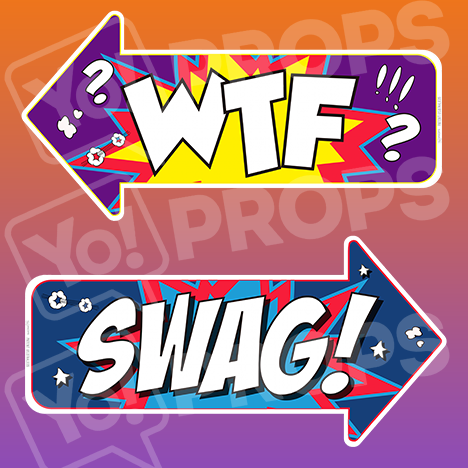 Prop - WTF / Swag Arrow