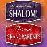 Mitzvah 2.0 - You had me at Shalom / Proud Grandparents